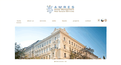 Desktop Screenshot of amres.cz