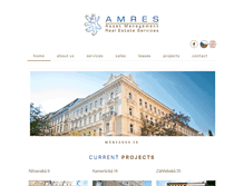 Tablet Screenshot of amres.cz